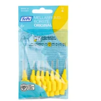 Йоржики TePe "4" 0.7 mm, жовті, 8 штук
